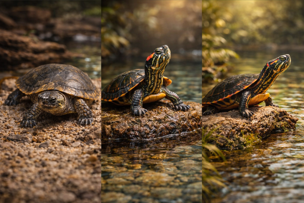 freshwater types of turtles