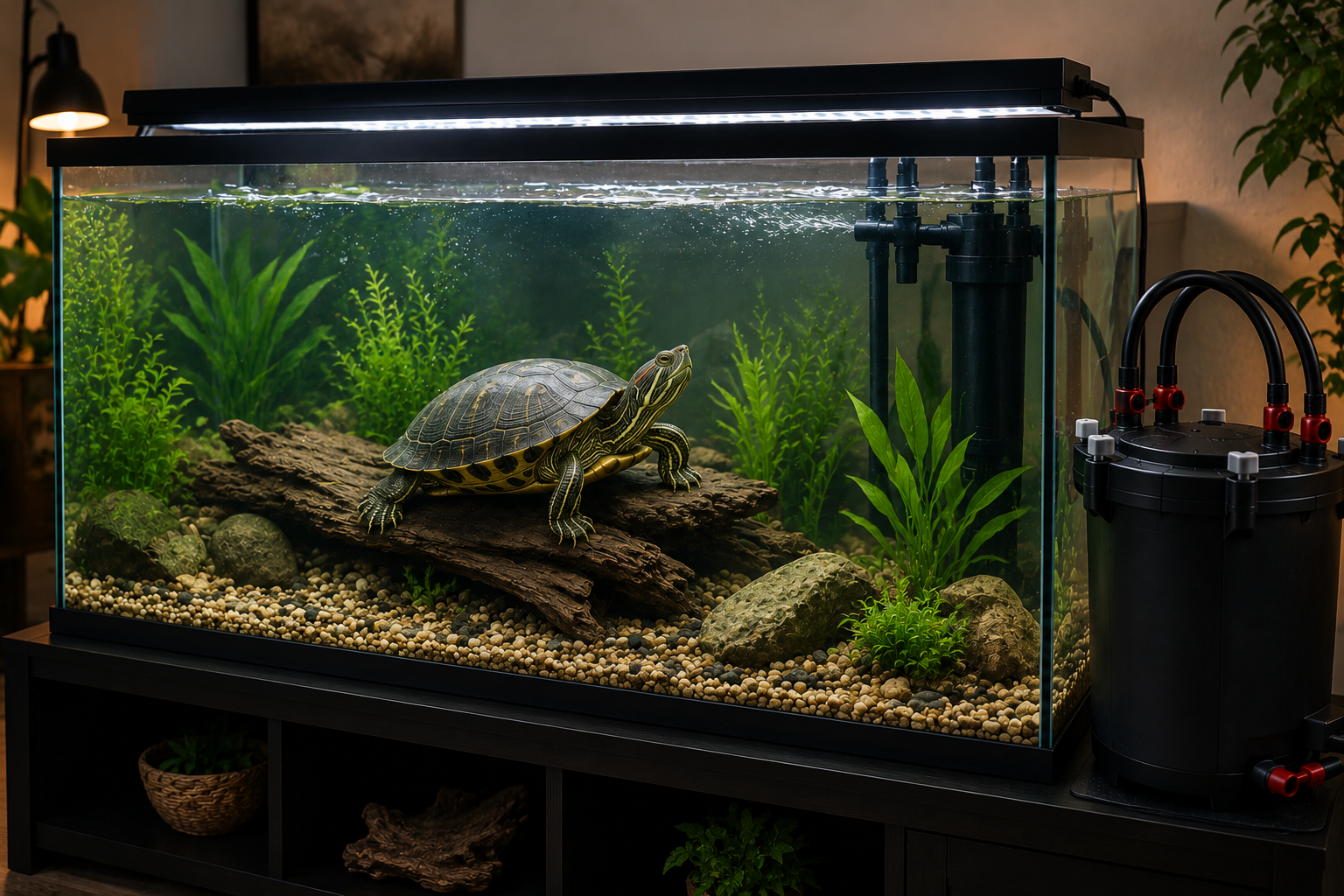 125 gallons turtle tank with fx6 filter system