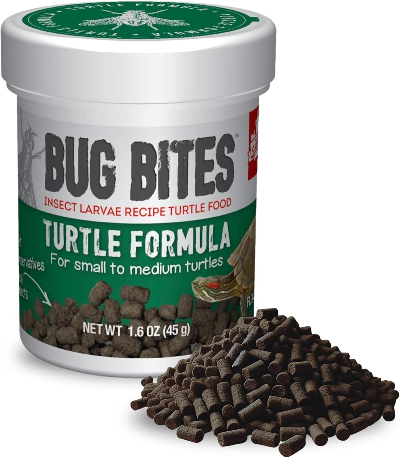 Best turtle food Fluval bug bites